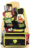 Backseat Car Organizer by OLIVE STRAWS | Free E-Book | Eco-Friendly | Essential for Baby & Kids Trav