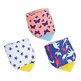 よだれかけ バンダナ スタイ よだれカバー ベビー用 オシャレ 防水 かみかみ付き どこでもパリパリ 男女共同 TY-sjj150303 (1＃)