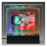 お子様の写真をLEDライト設置台アクリル板に直接プリント！/我が子プリント/uv-3