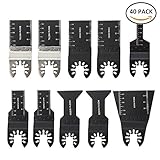 Wrightjp 20点セット カットソーブレード マルチツール用 互換 替刃 マキタ 日立 ボッシュ BOSCH 替刃 互換 木材・金属切断 電動工具 先端工具