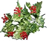 ミッションギャラリー12 "メタリックHolly x7 with Berries 12 Inch グリーン 2142280