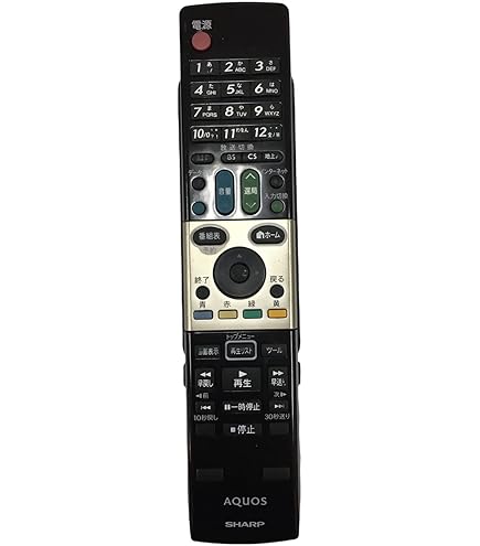 Amazon.co.jp: シャープ(AQUOS)純正リモコン GA738WJSA (0126380038