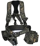 Kaya Life ミリタリー 5種セット(KL-900) 作業工具 工具袋 多目的な工具ポーチ ドリルポーチ ワイドベルト 肩サスペンダー 釘ポケット海外直送品 (Military 5pcs Set