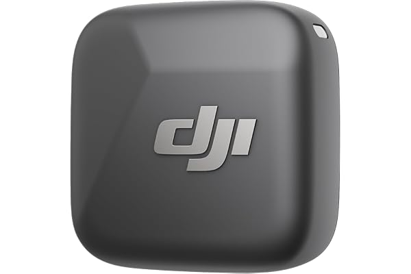 DJI Mic Mini送信機（インフィニティブラック） 無線マイク 超軽量 クリア音声 | DJI OsmoAudio ノイズキャンセリング カメラ／iPhone／Android用ワイヤレスマイク Vlog撮影 ストリーミング