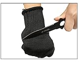 JX-SHOPPU 刃物 に強い アンチカットグローブ 軍手 カッター ナイフ 包丁 刃物 から身を守る 高性能 危険作業 防犯 サバイバル グッズ