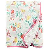 カーターズ Carter's ブランケット 毛布 ポリエステル Floral Plush Blanket フリーサイズ [並行輸入品]