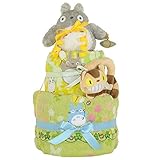 すまいる おむつケーキ ＜ となりのトトロ ＞ 2段 出産祝い ( オムツ パンパース M ) ( ネコバス )