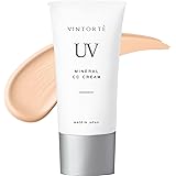 VINTORTE ミネラル CCクリーム 無添加 日焼け止め 顔 下地 SPF50+ PA++++ 化粧下地 ヴァントルテ v-uvcc
