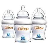 Munchkin Latch BPA-Free Baby Bottle, 4 Ounce, 3 Pack