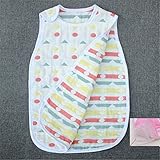 ベビー パジャマ ふわふわ コットン 柔らかい 綿 ボタン開閉式スリーパー オーガニックコットン 60 cm ラウンド