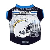 NFL Los Angeles ChargersペットパフォーマンスTシャツ、スモール