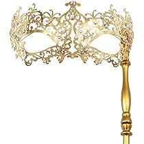 Amazon.co.jp: [QUETHEDS] ハロウィンパーティーマスク マスカレード