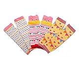 ベビーコットンソックスベビーレギンス快適な脚ガード、3セット（イエロー）