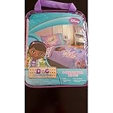 Disney Doc McStuffins 4 Piece Todder Bed Set - Quilt, Sheets, and Pillowcase [並行輸入品]