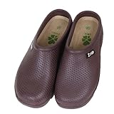 ガーデニング用ソフトシューズ レディース ブラウン 23.5cm