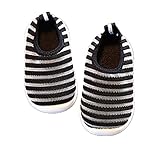 WIN　キッズ 夏 メッシュ シューズ 通気性 速乾 軽量 スリッポン プール 海 水遊び 泥んこ へっちゃら 男児 女児 かわいい 子供 靴 マリンシューズ (内寸12.5cm, ブラック)