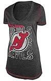 NHLレディースShort Sleeve Vee Neckチュニック XL ホワイト