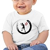 リンゴ ベビーＴシャツ卓球 スポーツ運動会 優勝 部活動 応援 ピンポン キッズＴシャツ White 24 Months