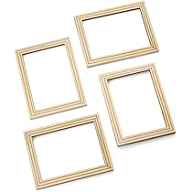 Amazon | Odoria 1/12 ミニチュア 額縁 ドールハウス 小物、4個