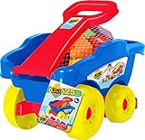 Amloid Kids at Work Block Wagon Set, 25-Piece [並行輸入品]