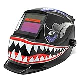 shark mouth solar auto darkening welder mask electrowelding