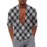 シャツ 長袖 メンズ ボタン レジャー ス tシャツ 耐久性 アウトドア イージーケア ストリートホームウェア プリント Tシャツ フラッシ