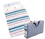 渡嘉毛織 ポータブル お昼寝布団7点セット(Dボーダー)