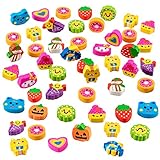 ANPHSIN かわいい 消しゴム 50個セット-ミニ 消しゴム 可愛い消しゴム パズル消しゴ...