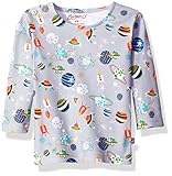 Zutanoユニセックスベビー長袖Tシャツ カラー: グレイ