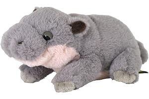 サンレモン フラッフィーズ コビトカバ S 12×21×16cm ぬいぐるみ アニマル かわいい 動物園 かば P-1423