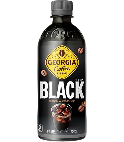 Amazon.co.jp: コカ・コーラ ジョージア ブラック 500mlPET : 食品