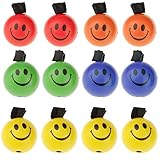 Kesoto 約24個　PU製　スポンジボール　ふわふわ　笑い顔　デコレーション　知育玩具　ギフト
