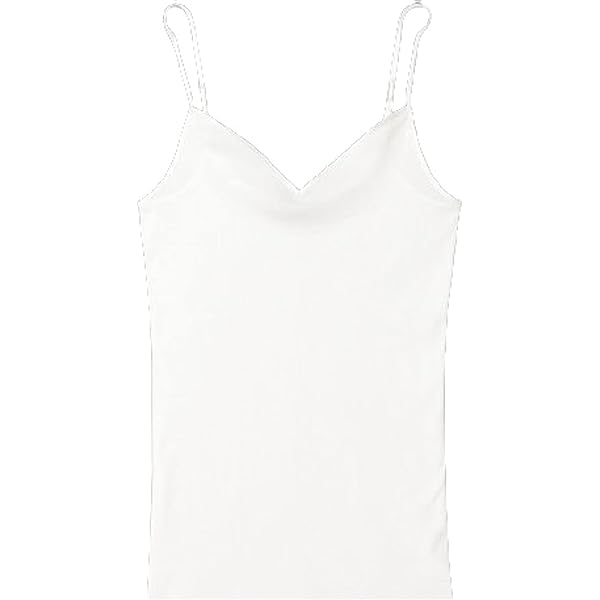 HANRO Cotton Seamless キャミソール XS ホワイト Amazon | HANRO(ハンロ) COTTON SEAMLESS キャミソール(WH、XS