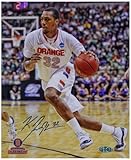 NCAA Syracuse Orange Kris JosephホワイトJerseyドライブ垂直写真、8 x 10-inch