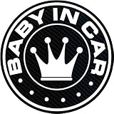 BABY IN CARマグネット（ホワイト）