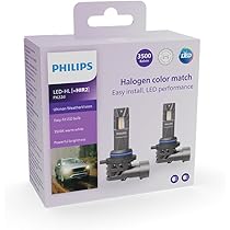 Philips LEDライト 2個セット Philips 11012UE2X2 HIR2 ヘッドランプ LED バルブ Ultinon Essential