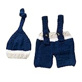 Zhhlinyuan Fashion Newborn Baby Boy Girl Crochet Knit Costume Photo Photography Prop Outfit 2176