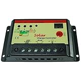 STARDUST ソーラー パネル チャージコントローラー 12V 24V 10A SD-SOLA-COM1224