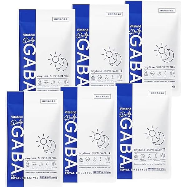 Vitabrid - Vitabrid Daily GABA 6袋セット Vitabrid Daily GABA 6袋セット