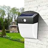 屋外の中庭のための4.8Wソーラーパワー24 LED PIRモーションセンサーウォールライトWaterpoof