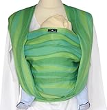 Didymos Echarpe Porte-bébé Vagues Vert Taille 2