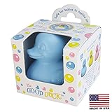 CelebriDucks The Good Duck Blue Rubber Ducky Teether Made in USA by CelebriDucks [並行輸入品]