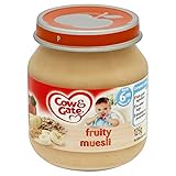 Cow & Gate Fruity Muesli 6mth+ (125g) 牛とゲートフルーティーミューズリー6Mth + （ 125グラム）