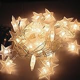 6m 40 LED スター 弦妖精ライト ク リスマス パーティー ウェディング ライト ラ ンプ 6m 40LED