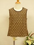 日本製 ベビー服 ノースリーブ 130 ピンク