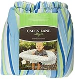 Caden Lane Classic Collection Circle Dot Shopping Cart Cover, Blue by Caden Lane