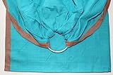 Hip Baby Wrap Ring Sling Baby Carrier for Infants and Toddlers (Turquoise) by Hip Baby Wrap