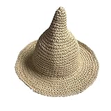 Cutelove　子供帽子　キッズ　男女兼用　夏　ストローハット　藁　ソーサラー　ビーチ帽子　日よけ帽子　ハット メッシュキャップ 　紫外線対策 日焼け止め 熱中症予防 お出かけ 可愛い帽子　ソフトキ