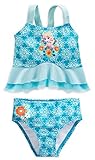 Disney (ディズニー) 米国ディズニーストア アナと雪の女王エルサ 女の子用でラックス スイミイングウェア (9/10 (140cm)) [並行輸入品]