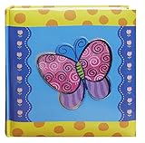 Pioneer Photo Albums 200-Pocket 3-D Butterfly Applique Cover Photo Album, 4 by 6-Inch by Pioneer Pho